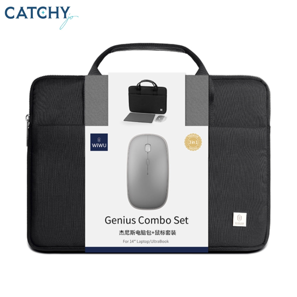WiWU Genius Combo Set Bag With Mouse And Mouse Pad