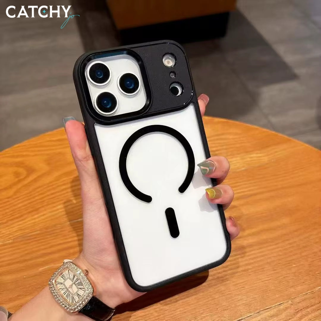 Luxury Clear iPhone Wireless Charging Case