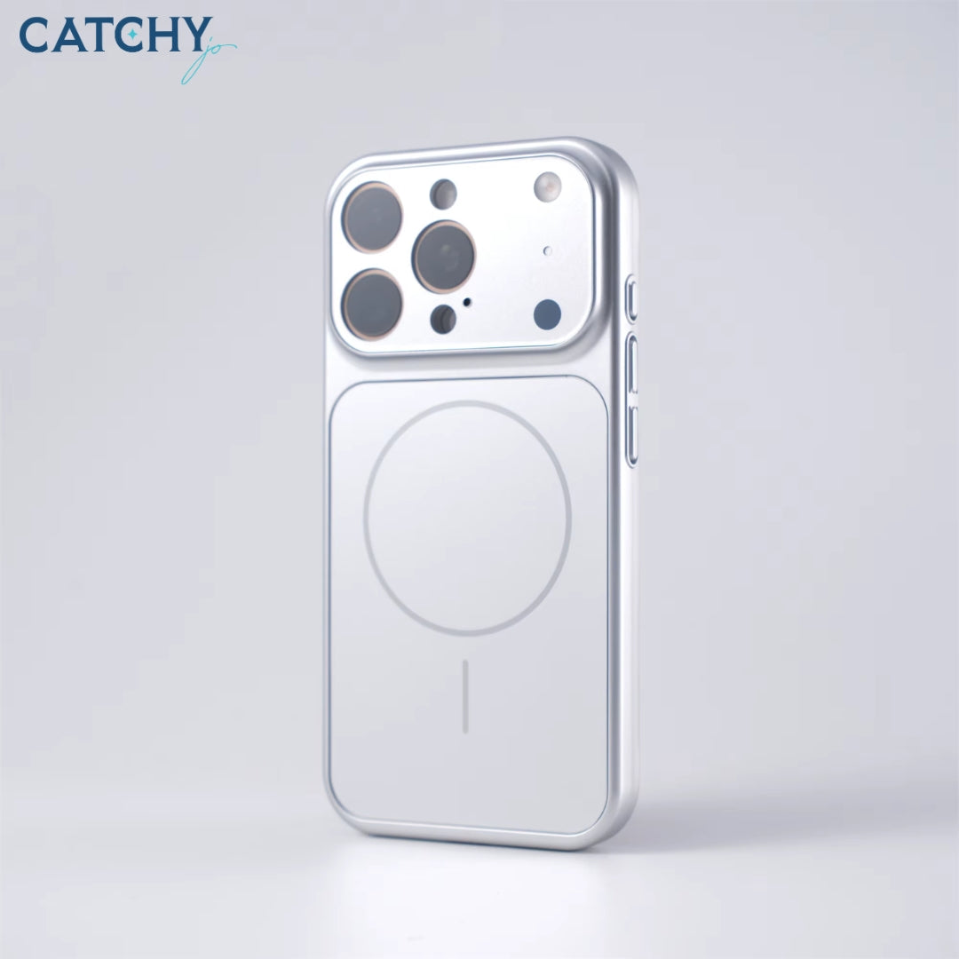 Magnetic Frosted Glass Mobile iPhone Case