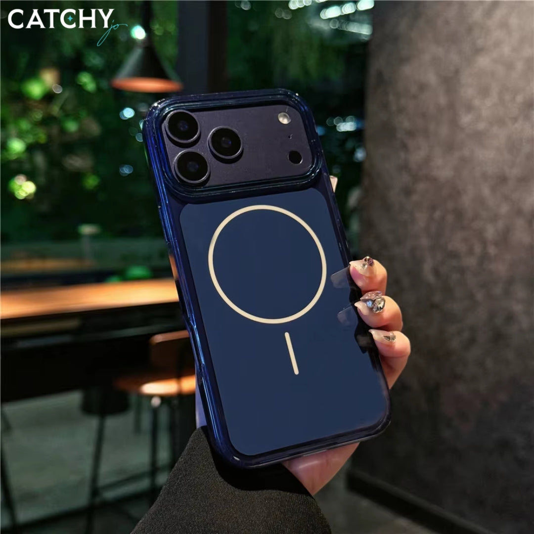 Luxury Pure Magnetic Charging iPhone Case | iPhone 17 Pro | iPhone 17 Pro Max | Orange | White | Blue Luxury Pure Magnetic Charging iPhone Case | iPhone 17 Pro | iPhone 17 Pro Max | Orange | White | Blue