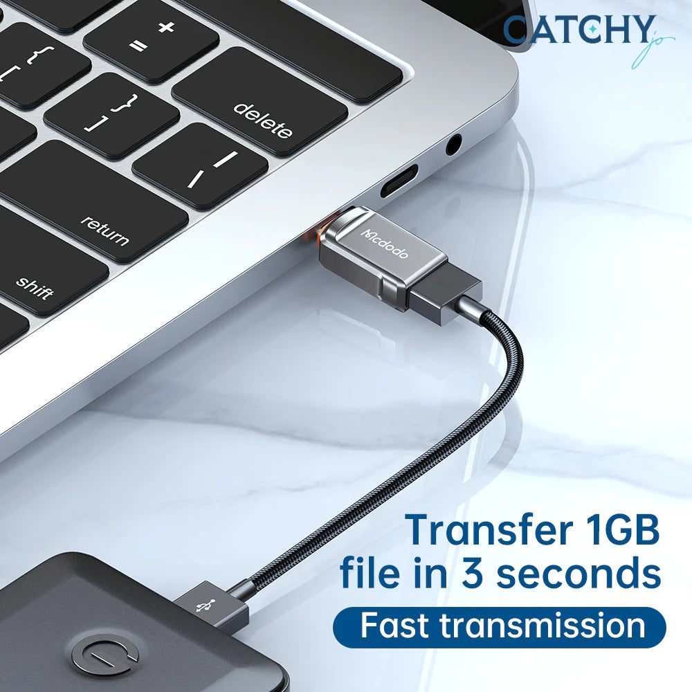 MCDODO OT-873 OTG USB-A 3.0 To Type-C Adapter