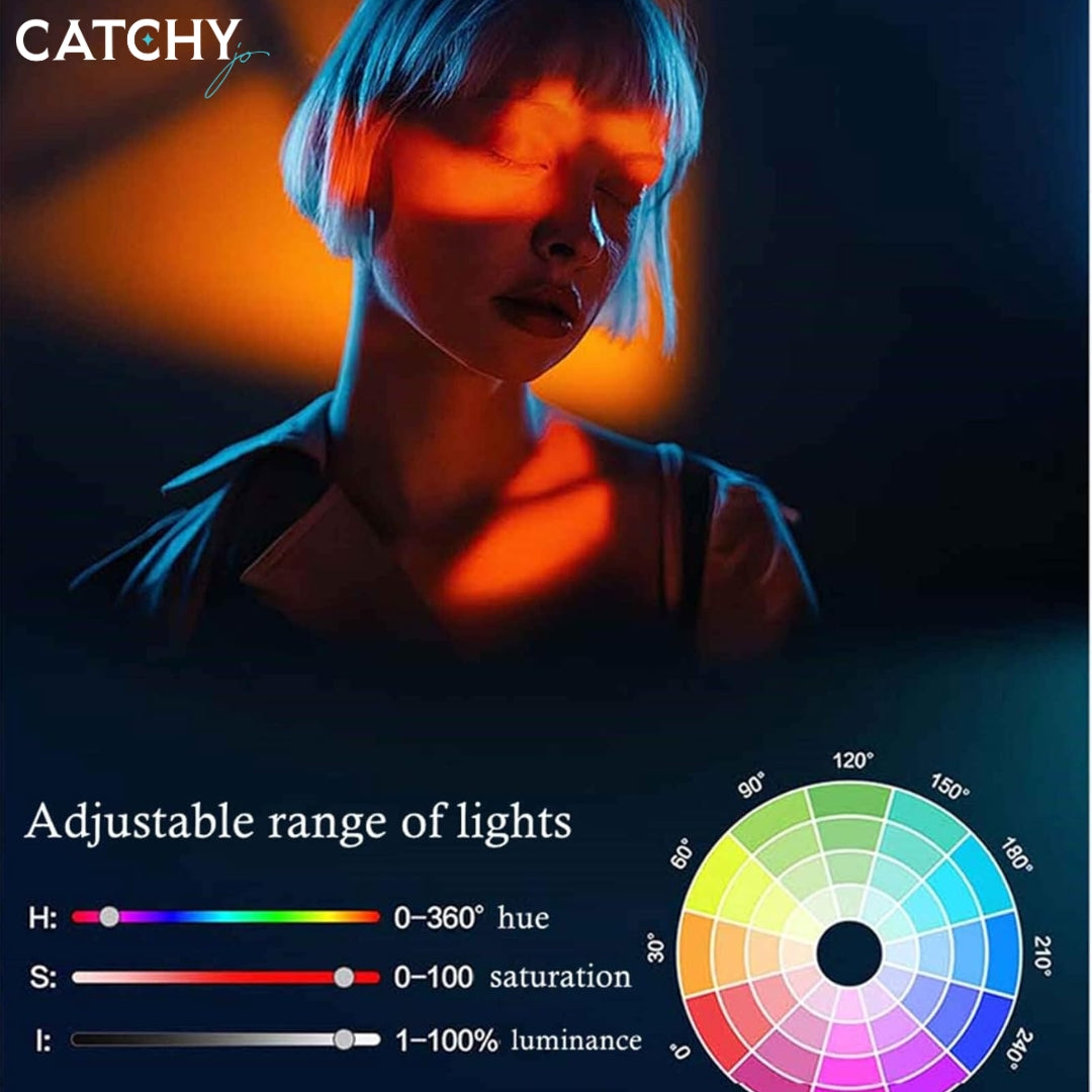 YM200 RGB LED Ring Light Phone