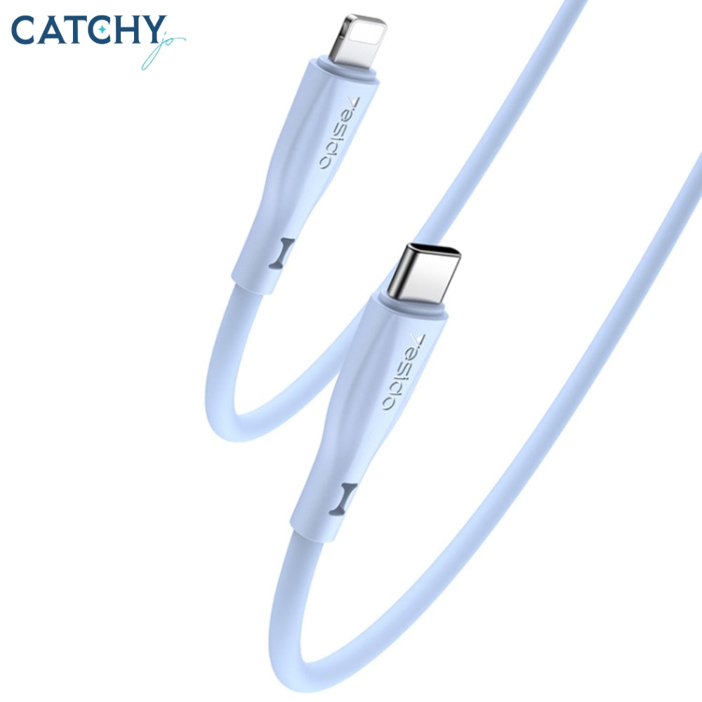 YESIDO CA151 كابل شحن USB-C إلى Lightning (20W)
