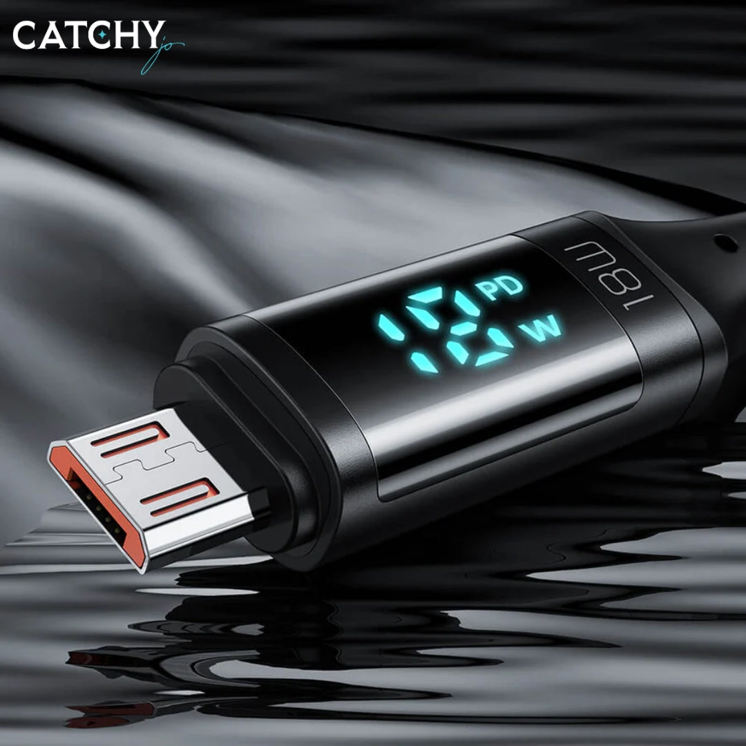 MCDODO كابل مايكرو إلى USB رقمي عالي الدقة