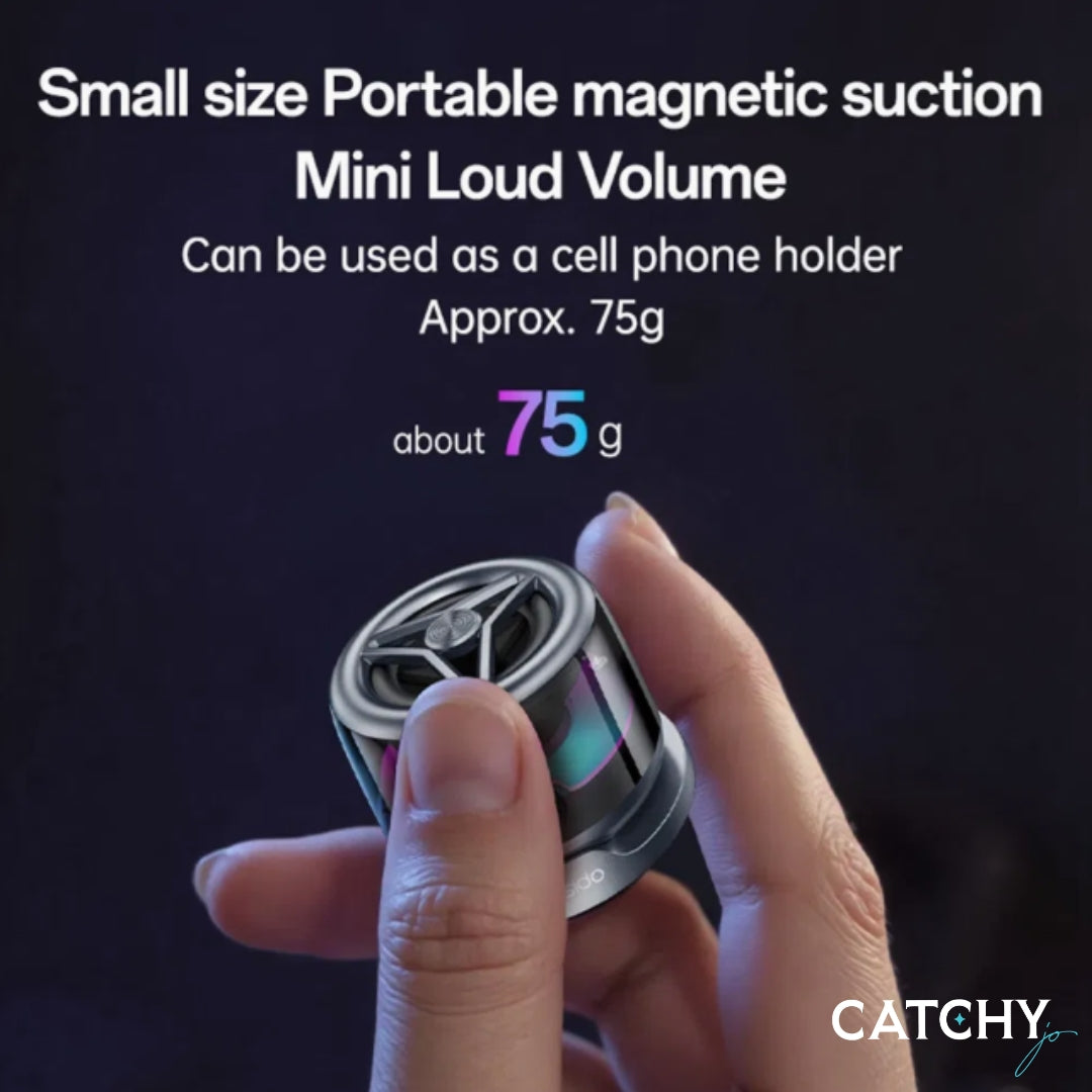YESIDO YSW32 Magnetic Mini Bluetooth Speaker With LED Ambient Light