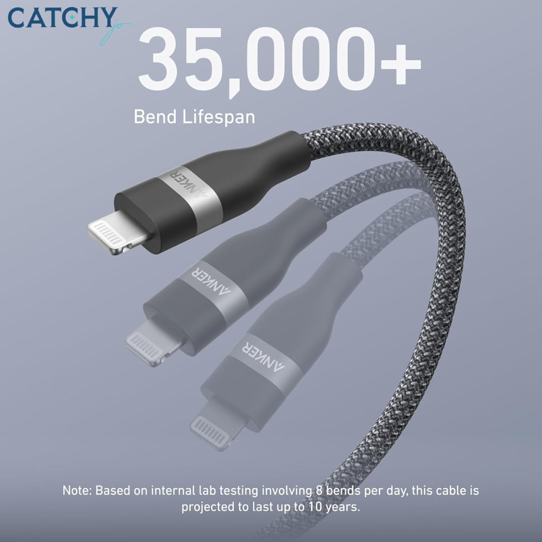 Anker USB-C To Lightning Cable 60W (3FT)