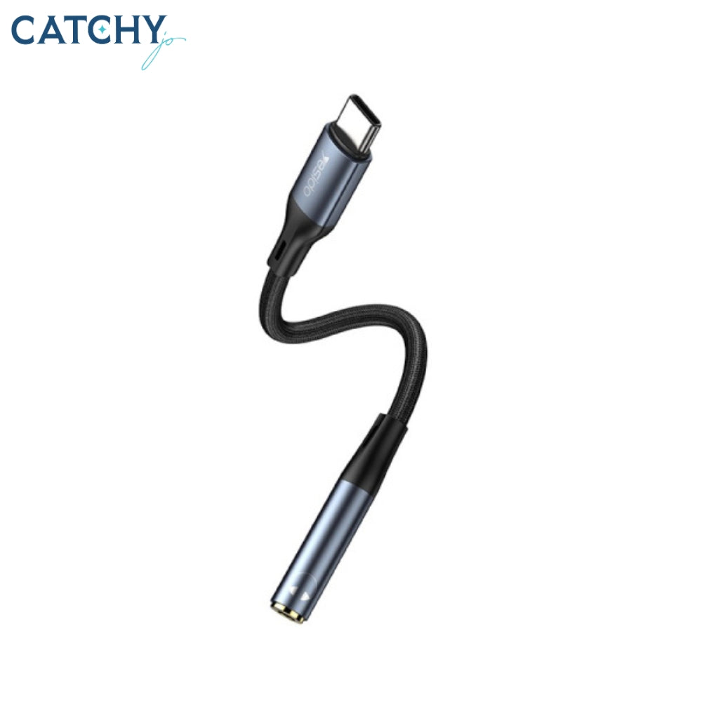 YESIDO YAU38 Audio Cable Type-C To Headphone Adapter