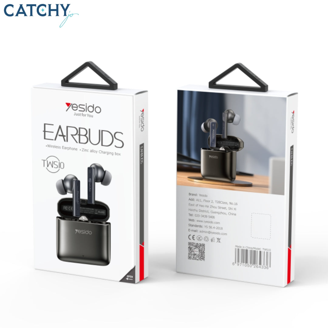 YESIDO TWS10 Wireless Bluetooth Earphone