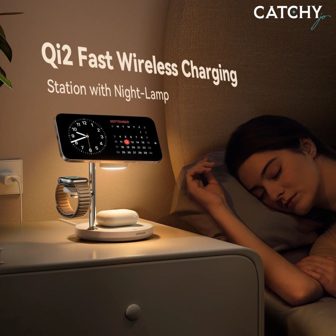 JOYROOM JR-W23 Qi2 4-in-1 Wireless Charger