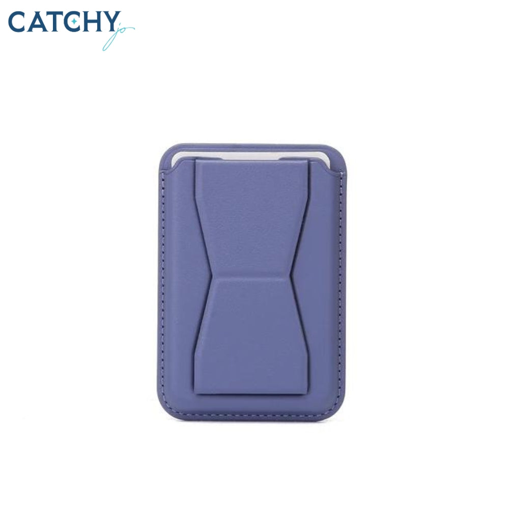 Magnetic Leather Stand Wallet Case
