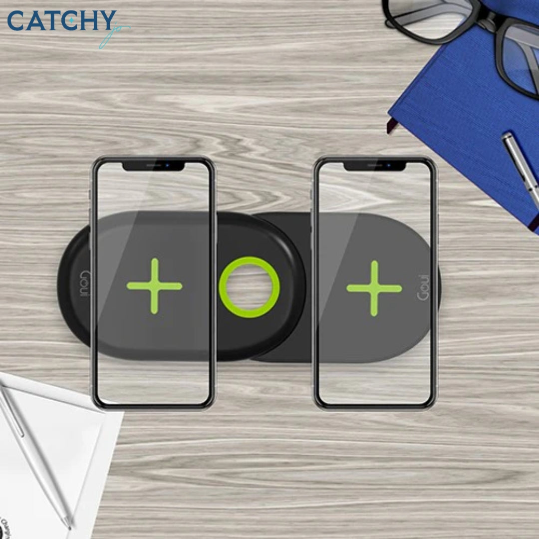 GOUI Dual Wireless Charging Base (10W + 10W)