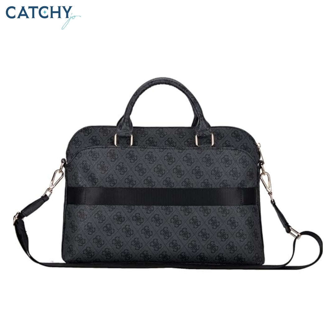 GUESS Laptop Bag With Zipper Handles & Strap ( 15 Inch )