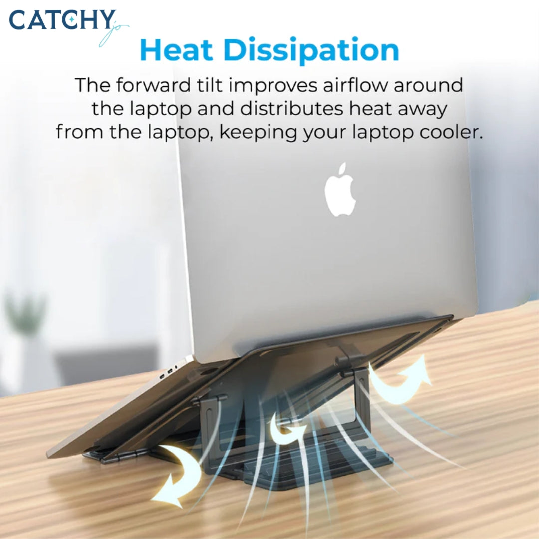 PROMATE DeskMate-5 حامل لابتوب متعدد المستويات وقابل للتعديل