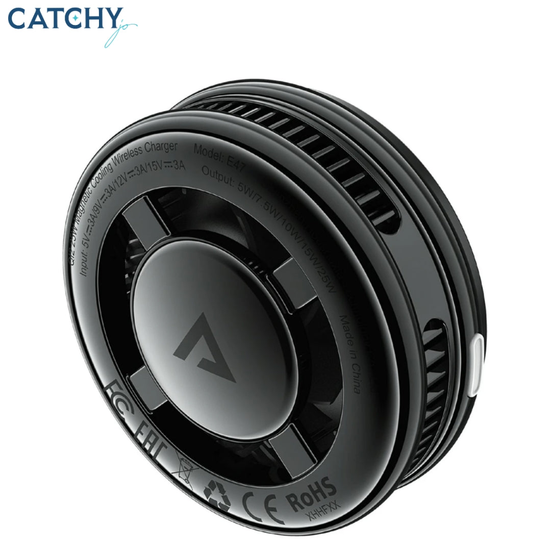 ACEFAST E47 QI2 Magnetic Cooling Wireless Charger Fast (25W)