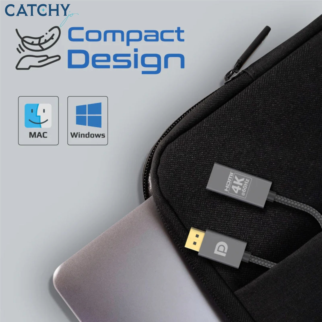 PROMATE MediaLink-DP 4K-60Hz DisplayPort To HDMI Adapter