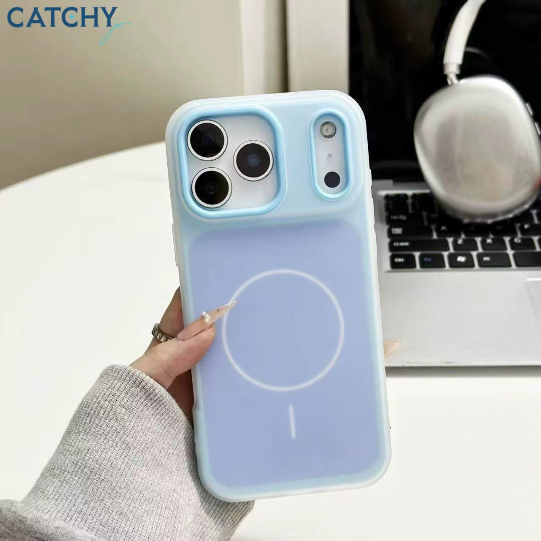 Colorful Wireless Charging Magnetic iPhone Case