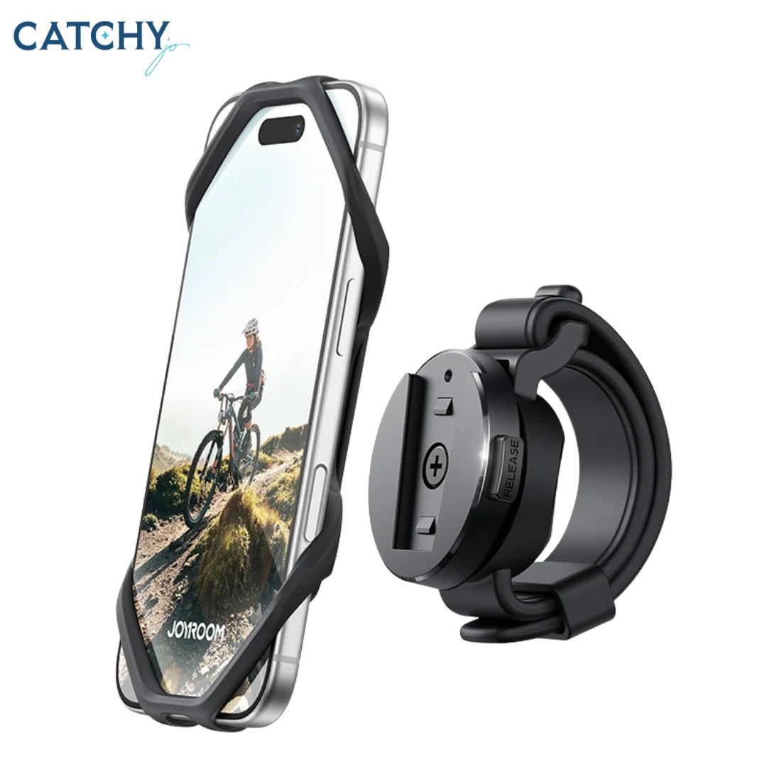 JOYROOM JR-ZS582 Quick-Release Silicone Bike Phone Mount