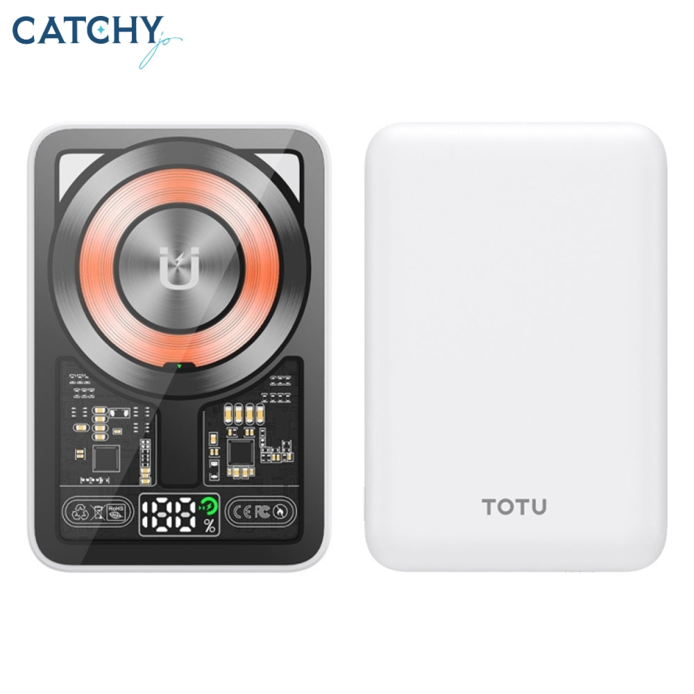 TOTU CPBW-015 بنك طاقة مغناطيسي 5000mAh مع شاحن سريع