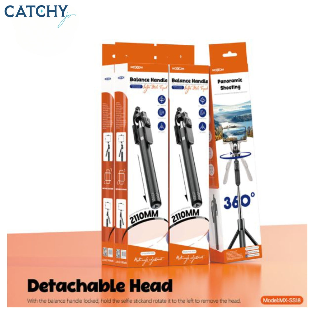 Moxom MX-SS18 Selfie Tripod Holder With 360 Degree Rotation Moxom MX-SS18 Selfie Tripod Holder With 360 Degree Rotation