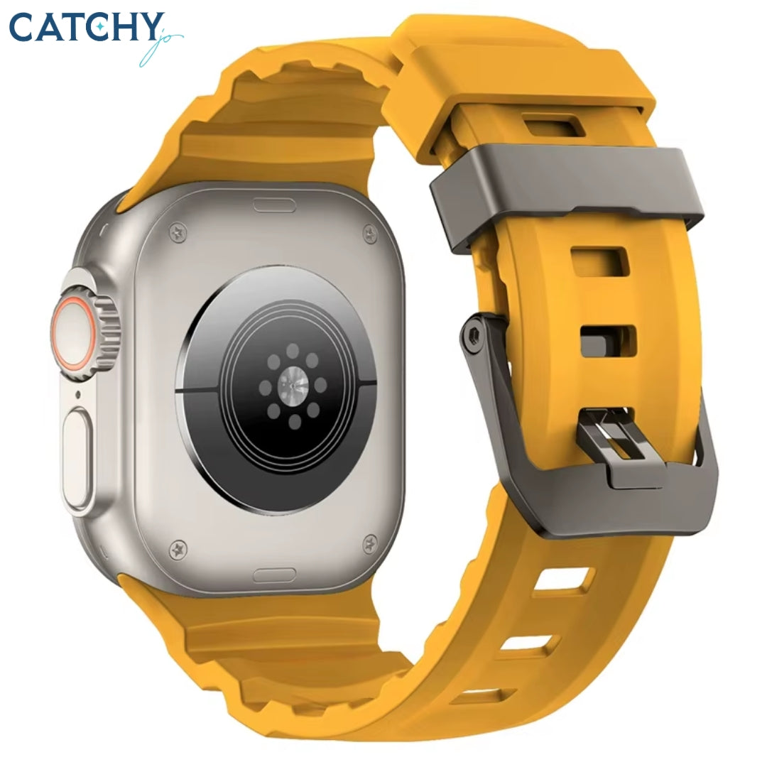 سوار ساعة Apple Watch من السيليكون الناعم طراز Trail Sport
