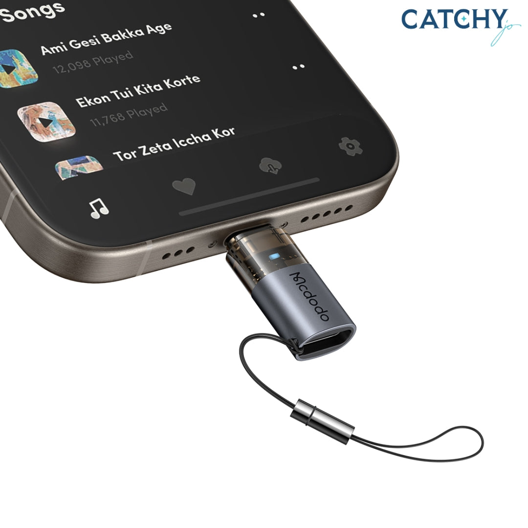 محول شحن MCDODO من USB-C إلى Lightning