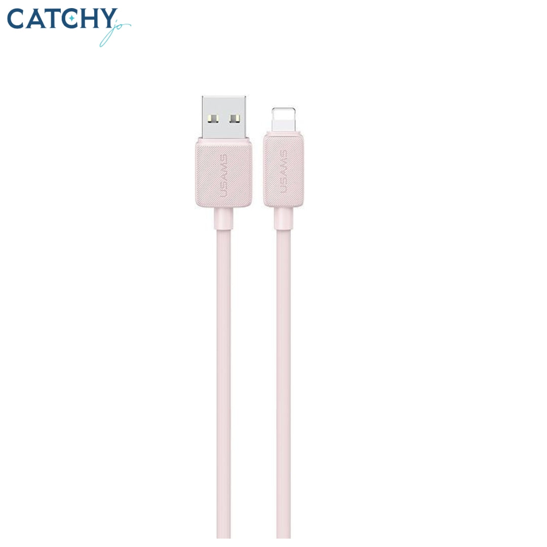 USAMS US-SJ689 Striped Charging Cable (1M)