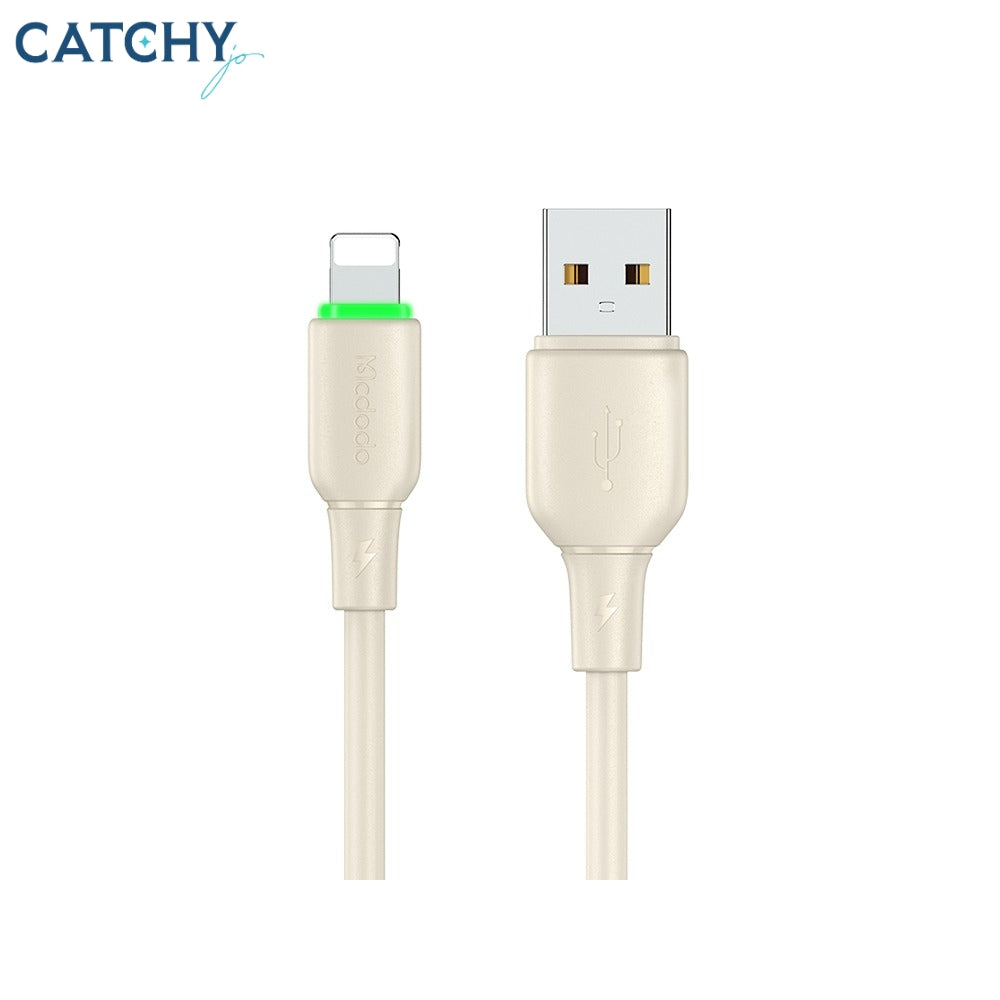 MCDODO كابل ناعم USB-A إلى Lightning (1.2M)