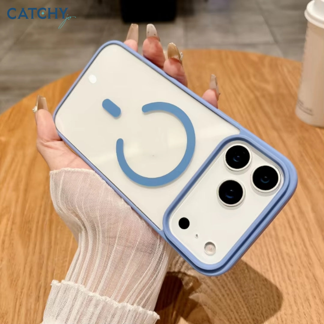 iPhone Acrylic Transparent Magnetic Case