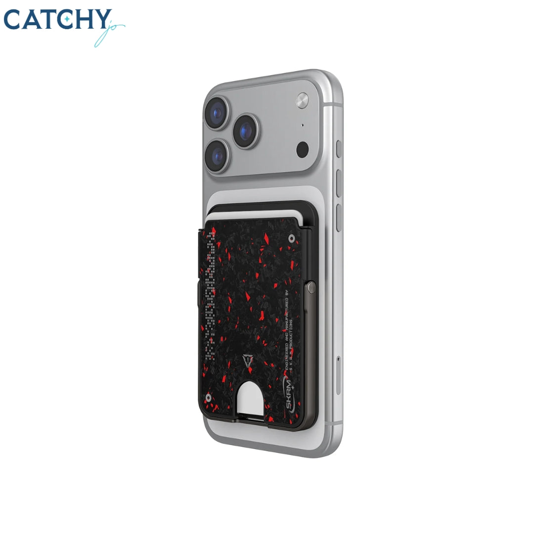 SKINARMA VEKTOR Magnetic Card Holder With Kick Stand