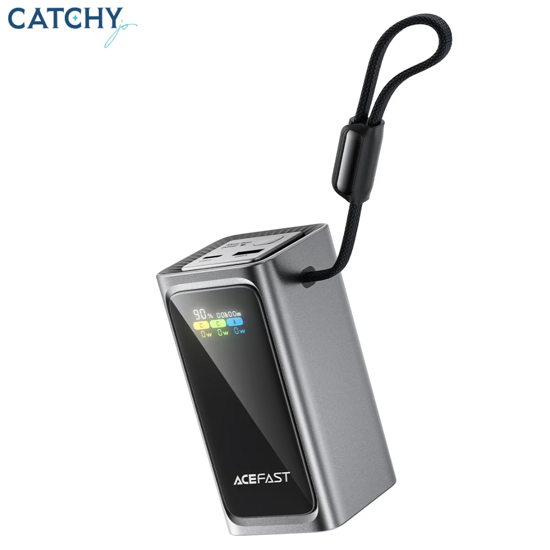 ACEFAST M33 Power Bank With Built-in Cable (20000mAh)