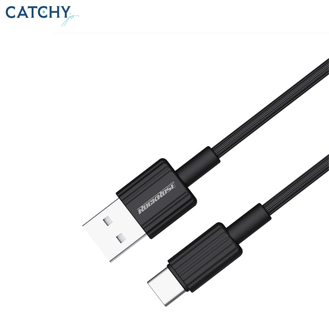 ROCKROSE Arrow USB To Type-C Charge & Sync Cable (1M)