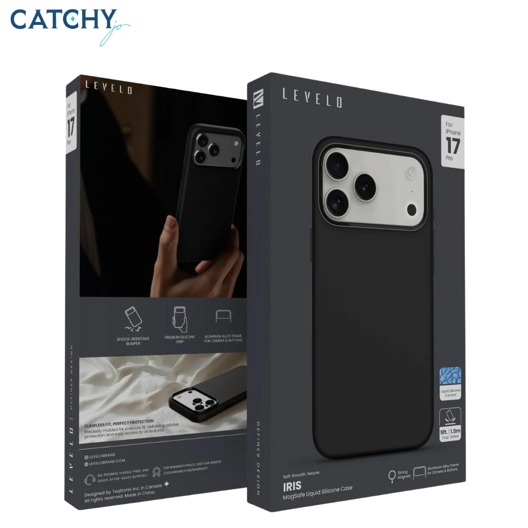 LEVELO Iris Liquid Silicone iPhone Case