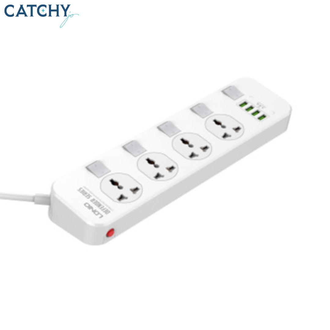 LDNIO SC4408 4 AC Outlets Universal Power Strip