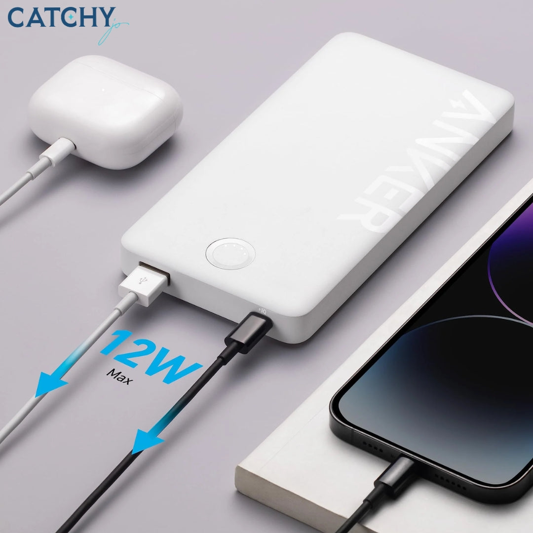 Anker Dual USB Ports & Digital Display 15W (20000mAh)
