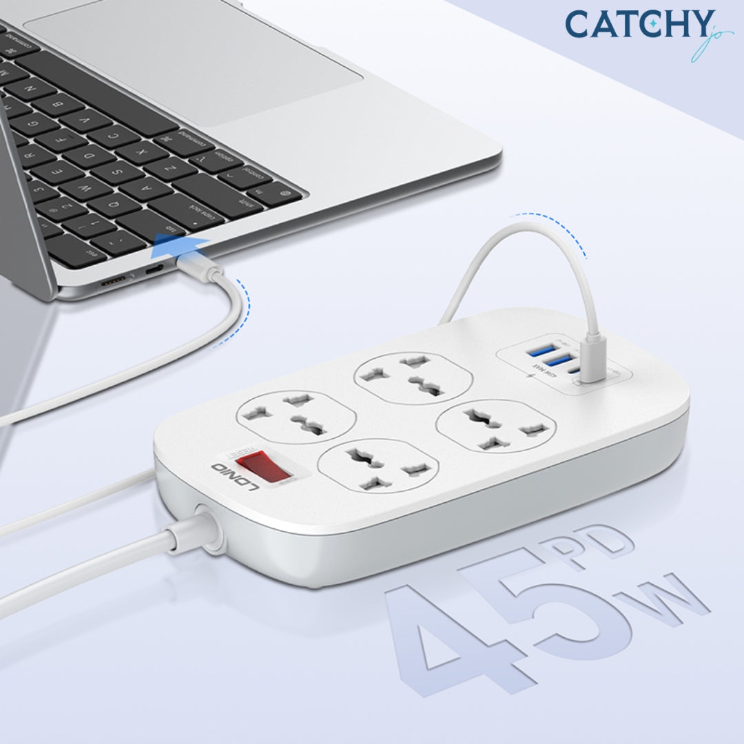 LDNIO SC4407C Power Strip Extension Socket LDNIO SC4407C Power Strip Extension Socket