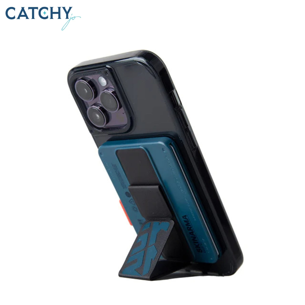 SKINARMA Magnetic Card Holder With Grip Stand