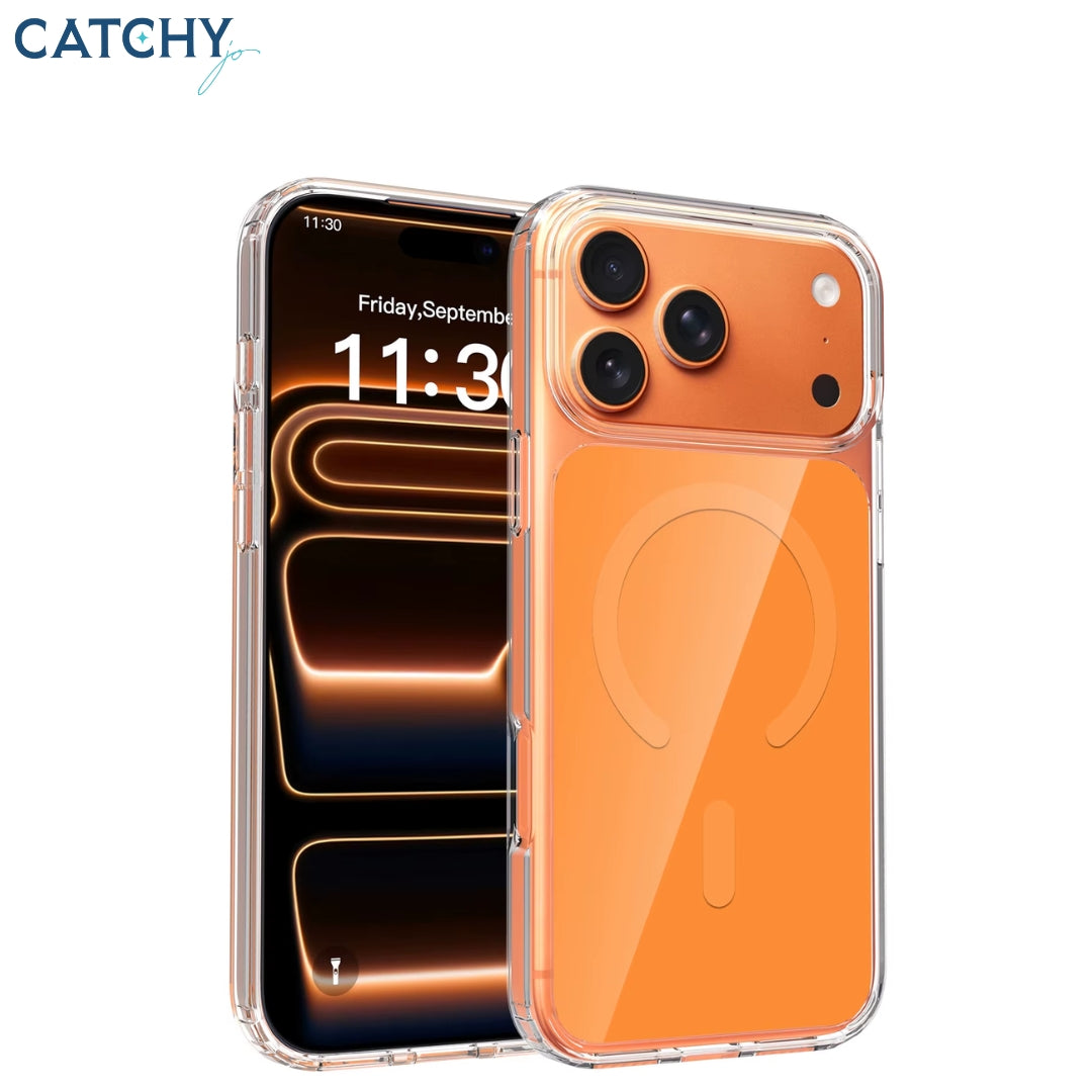 iPhone Magnetic Clear Anti-Scratch Case