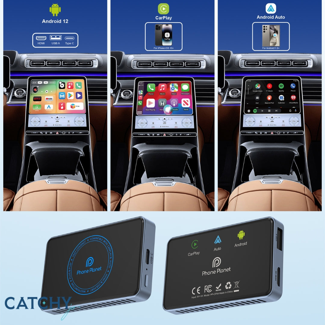 PhonePlanet 4-IN-1 PP-CP04 Multimedia Car Smart Box