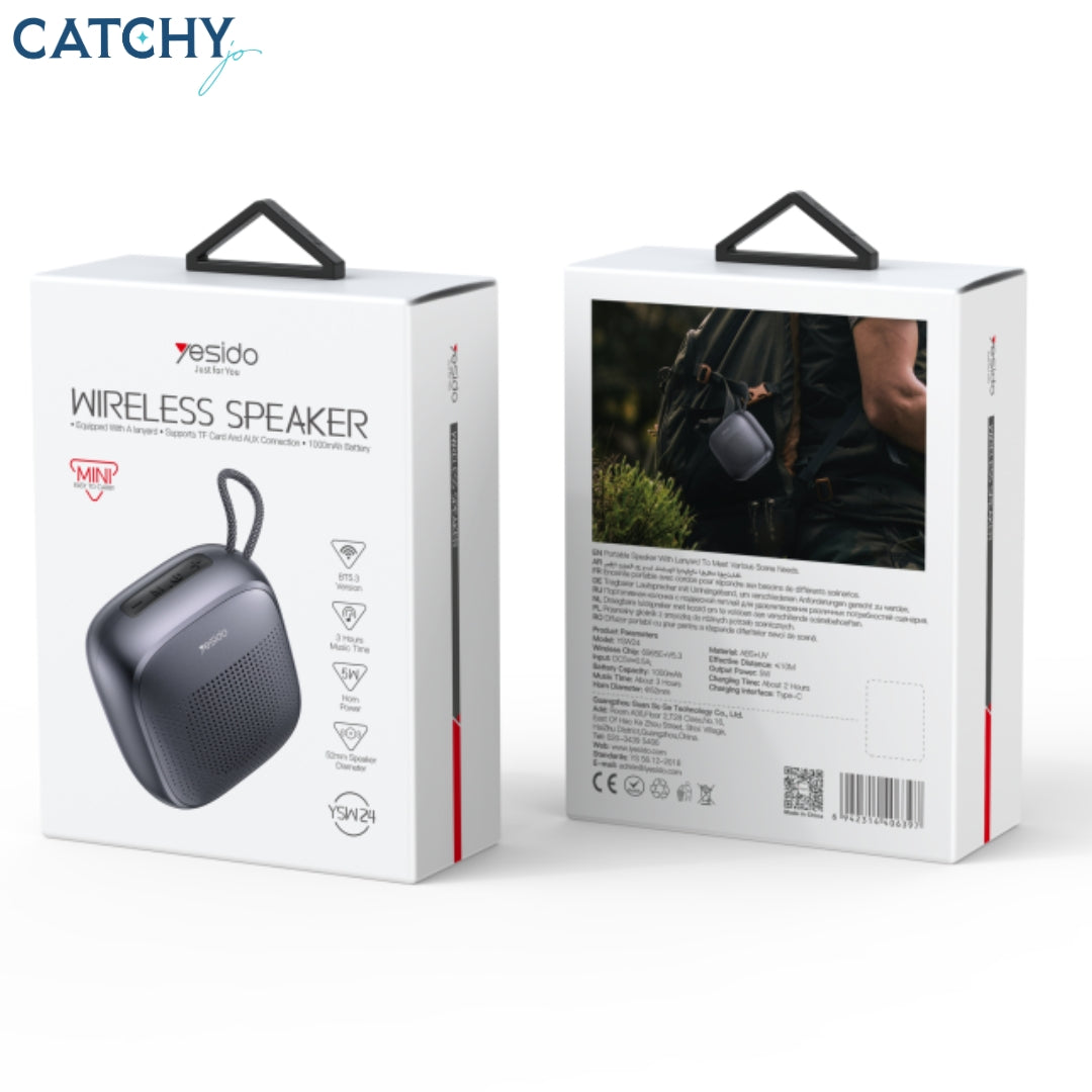 YESIDO YSW24 Mini Portable Wireless Speaker