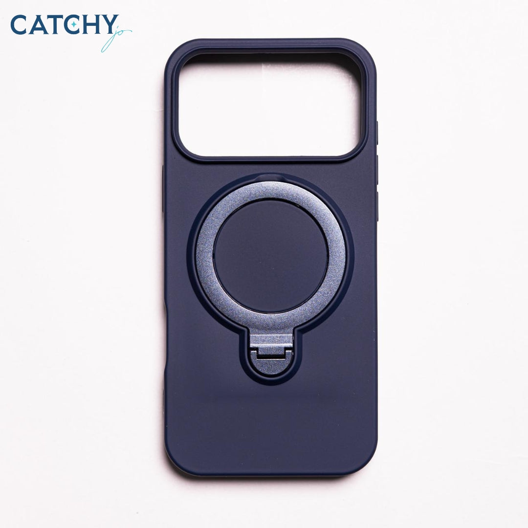 iPhone Silicone Hard Case With Stand