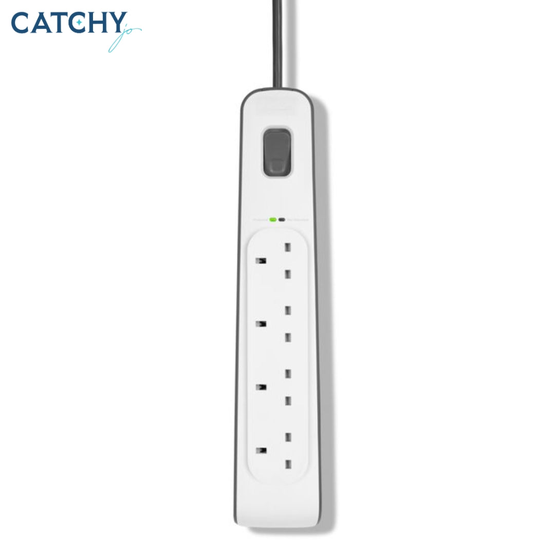 BELKIN 4 Outlet Surge Protection Strip With Power Cord (2M)