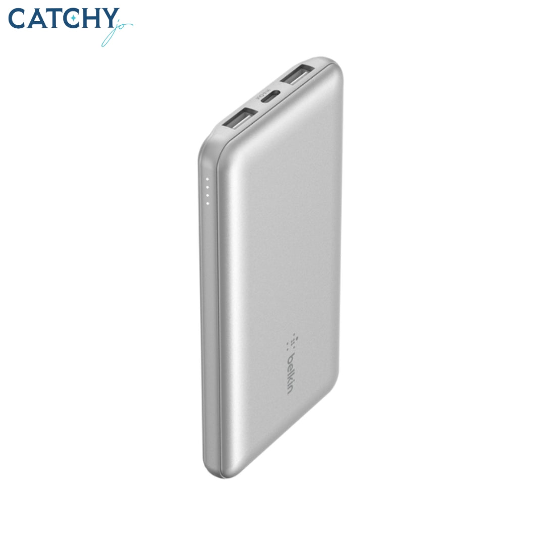 بطارية خارجية BELKIN بسعة 10000mAh وتقنية Boost Charge مع 3 منافذ