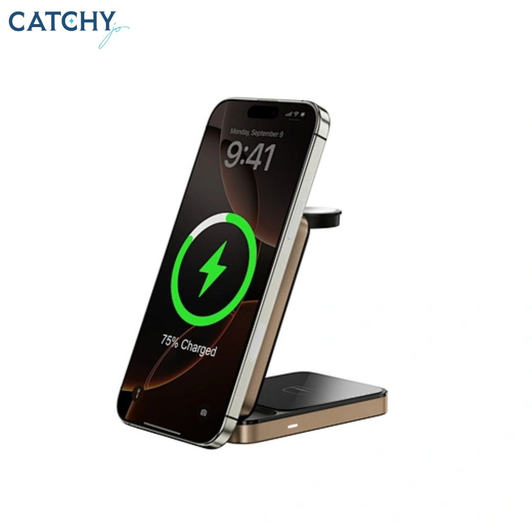 WiWU Wi-W038 Triple 3 in 1 Wireless Charger