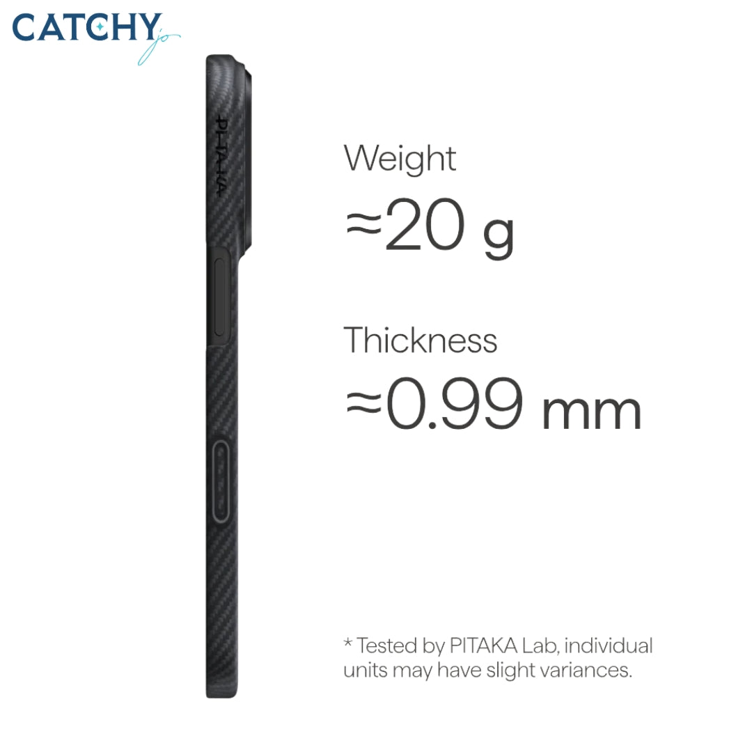PITAKA iPhone Ultra-Slim Case Twill Case