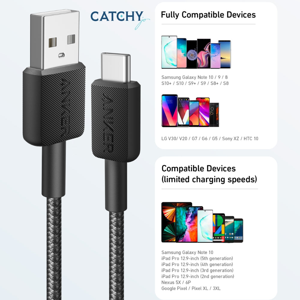 Anker 322 USB To Type-C Cable
