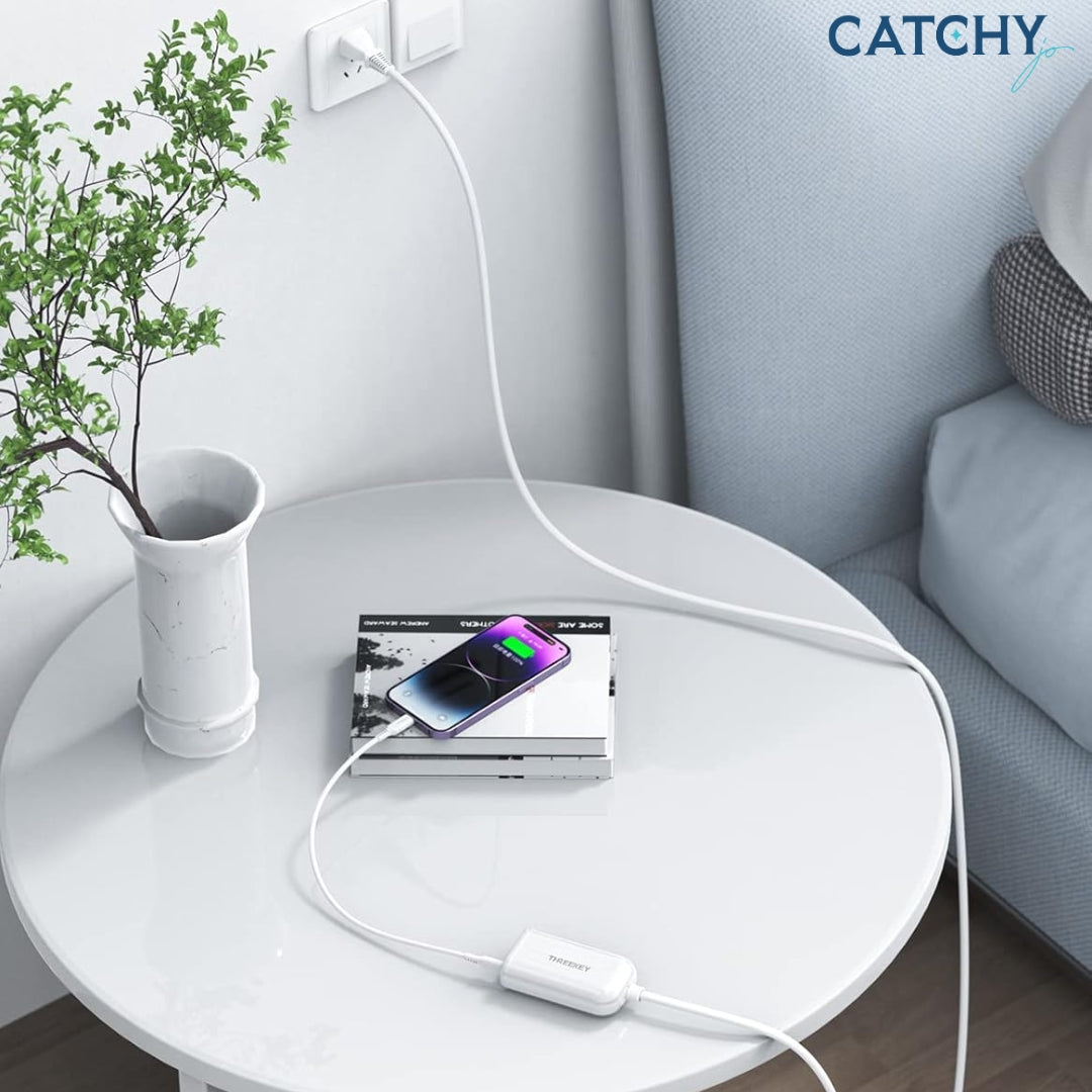 Threekey Type-C 4 Ports Desktop Charging Station (65W)