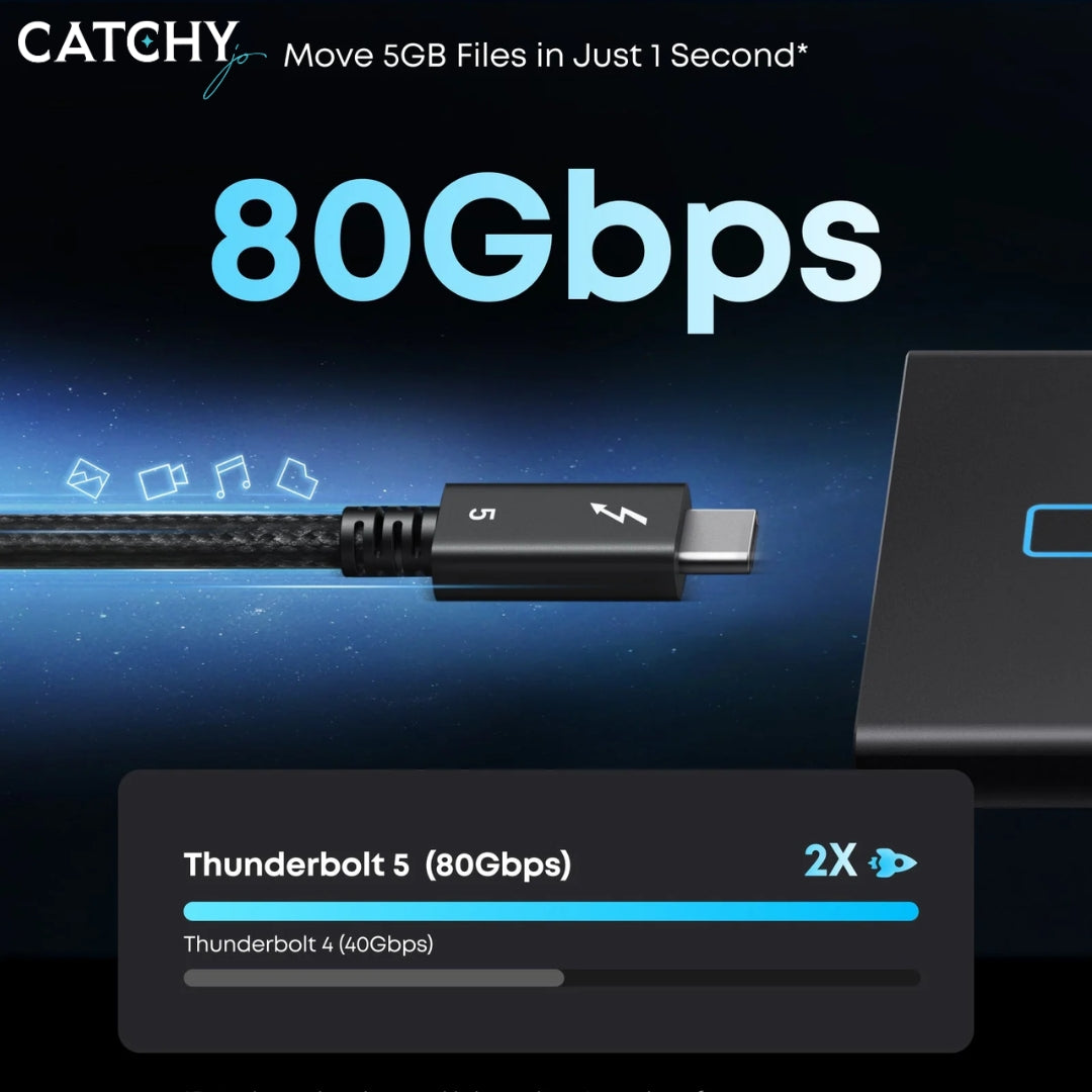 Anker Prime Thunderbolt 5 Cable (240W) Anker Prime Thunderbolt 5 Cable (240W)