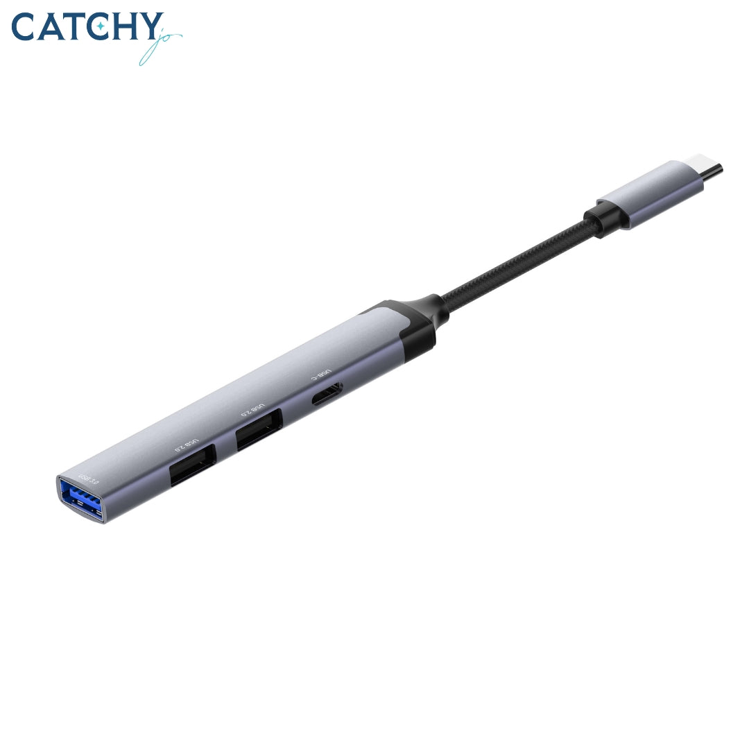 LDINO DS-34U محطة إرساء USB-C 4 في 1