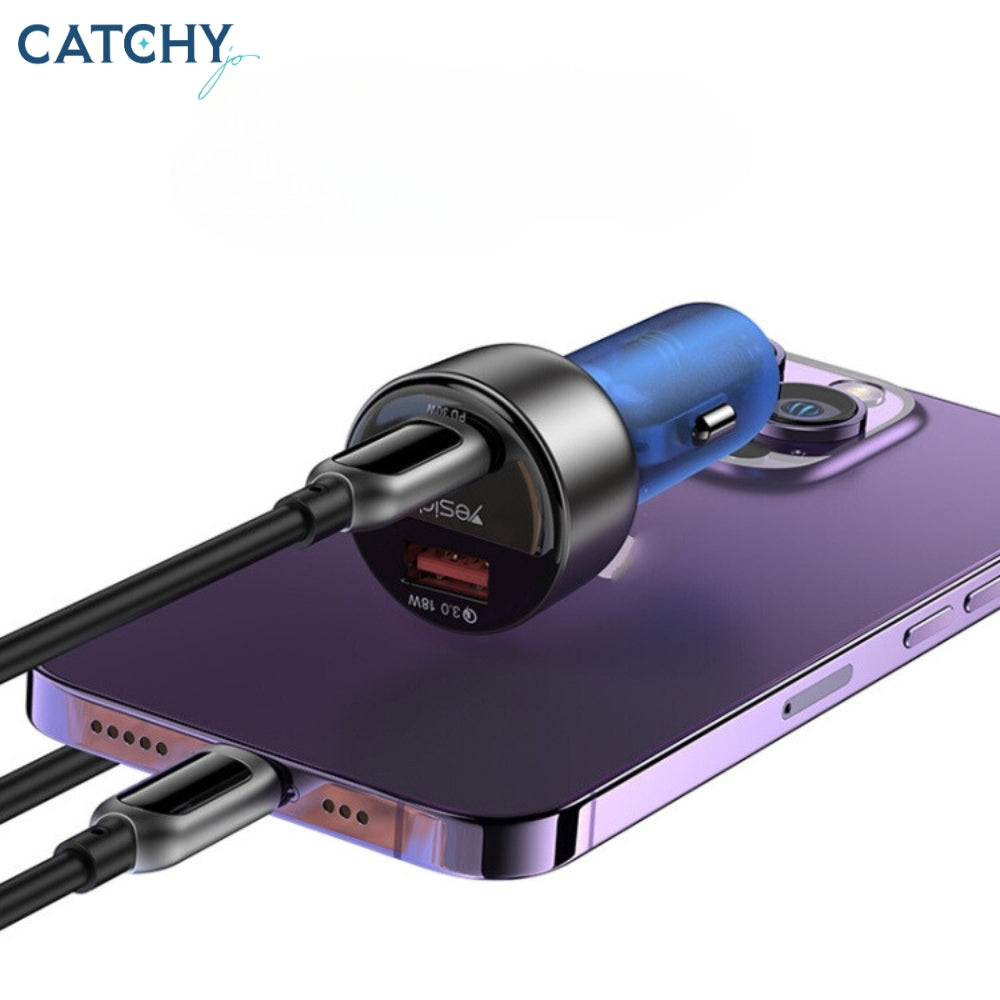 YESIDO Y52 Fast Charging Car Charger (48W)