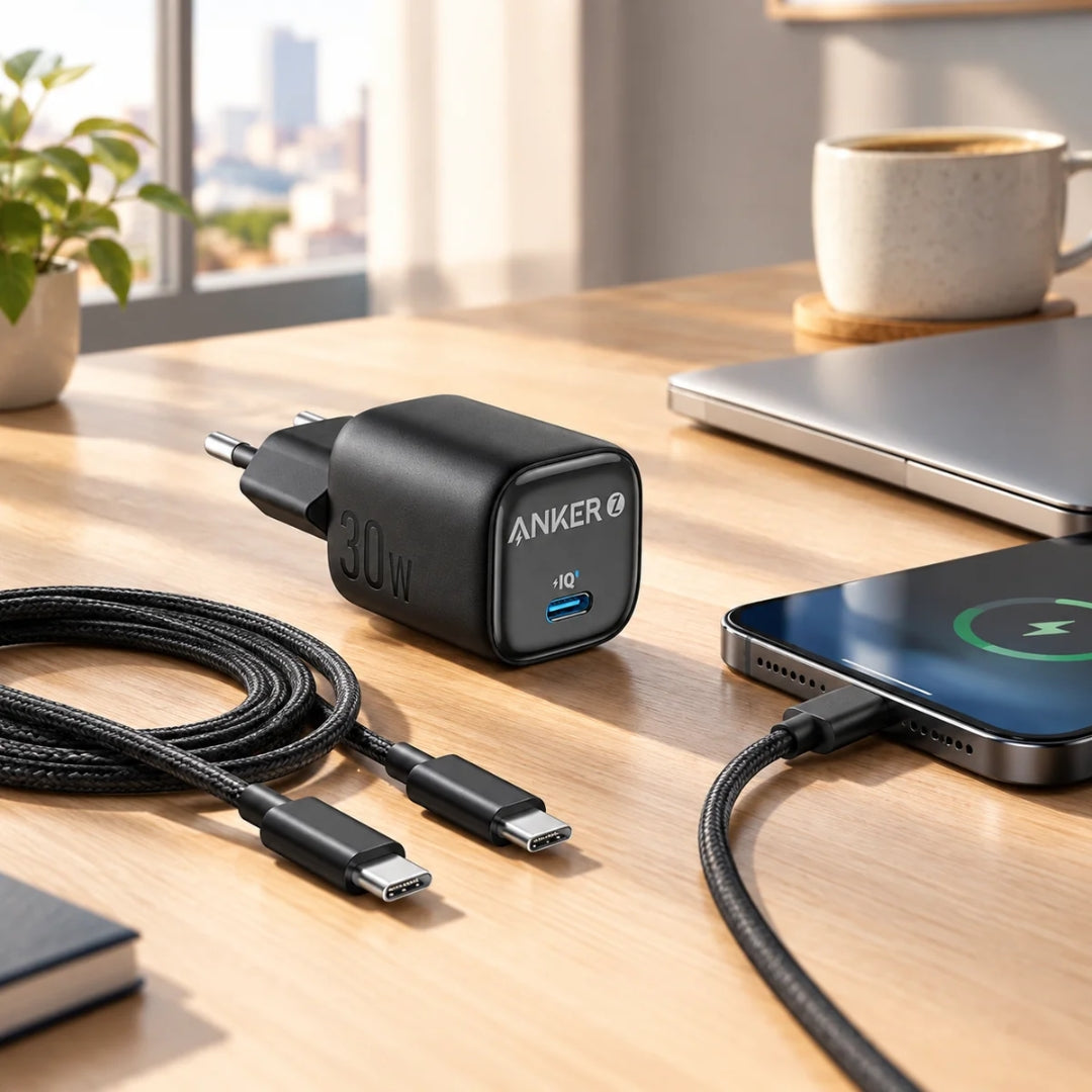 Anker Adapter Charger With Cable USB-C (30W)